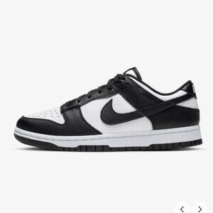 Nike Dunk Low-Black and White- size 9